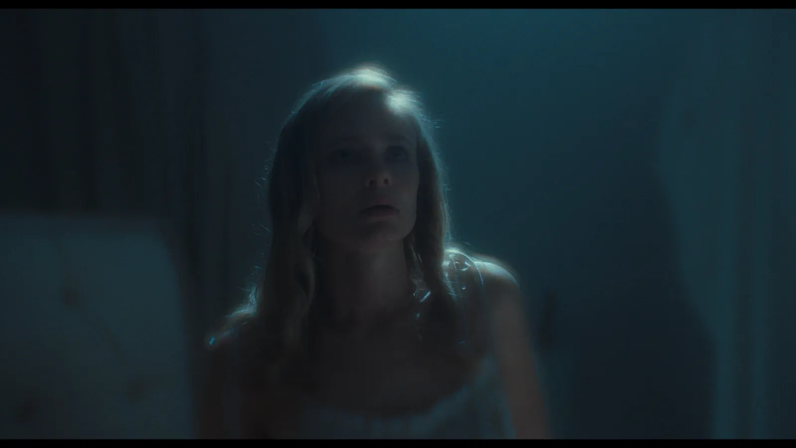 Sarah (Maeve Dermody) backlit in a gauzy dream sequence in Life Could Be A Dream 
